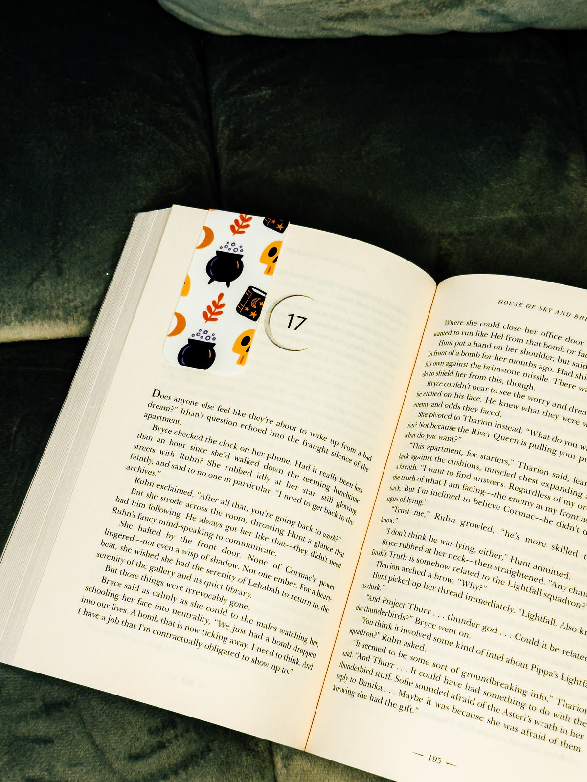 Witchy Pages Magnetic Bookmark