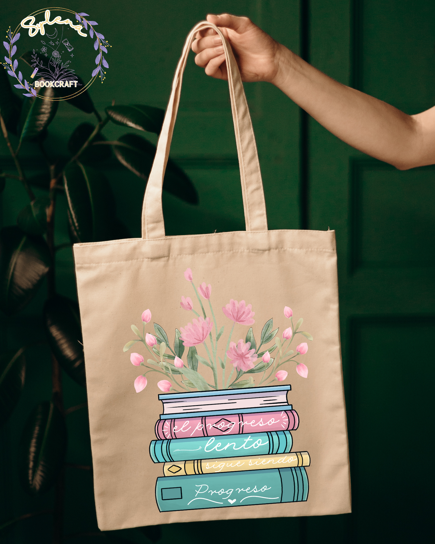 El progreso lento tambien es progreso Tote Bag