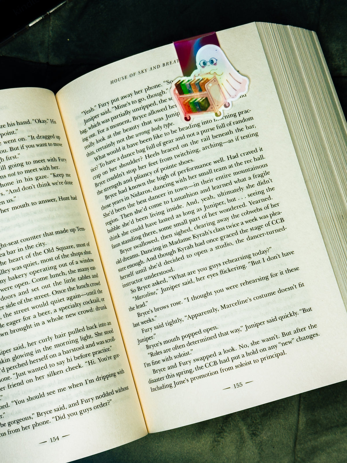 Book Haul Magnetic Bookmark