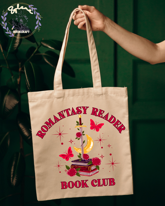 Romantasy Reader Book Club Tote Bag