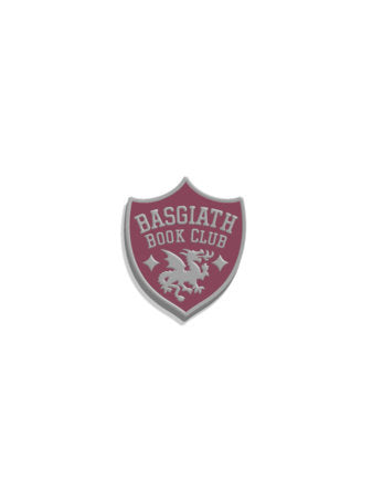 Rebecca Yarros's Fourth Wing: Basgiath Book Club Enamel Pin