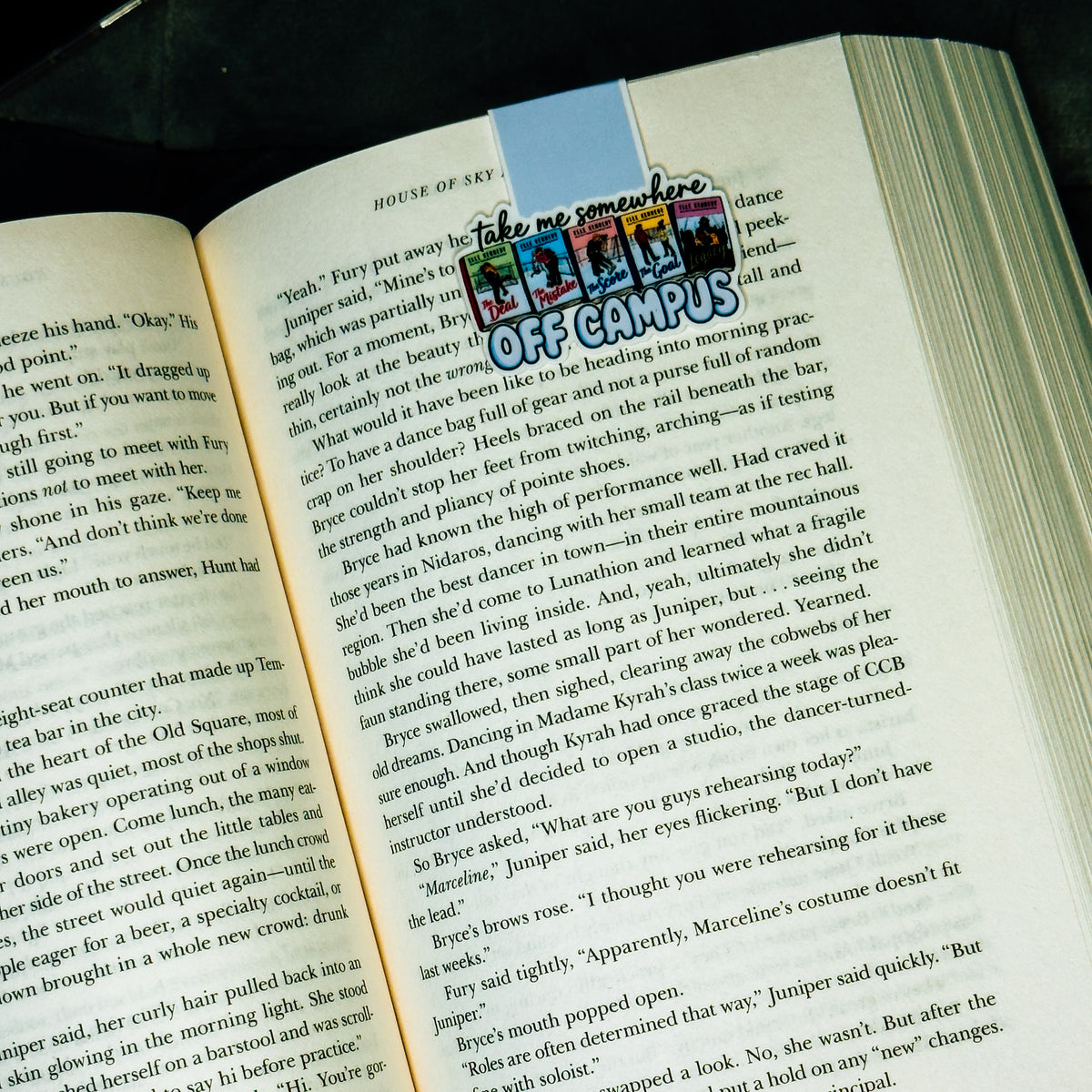 Off Campus Magnetic Bookmark
