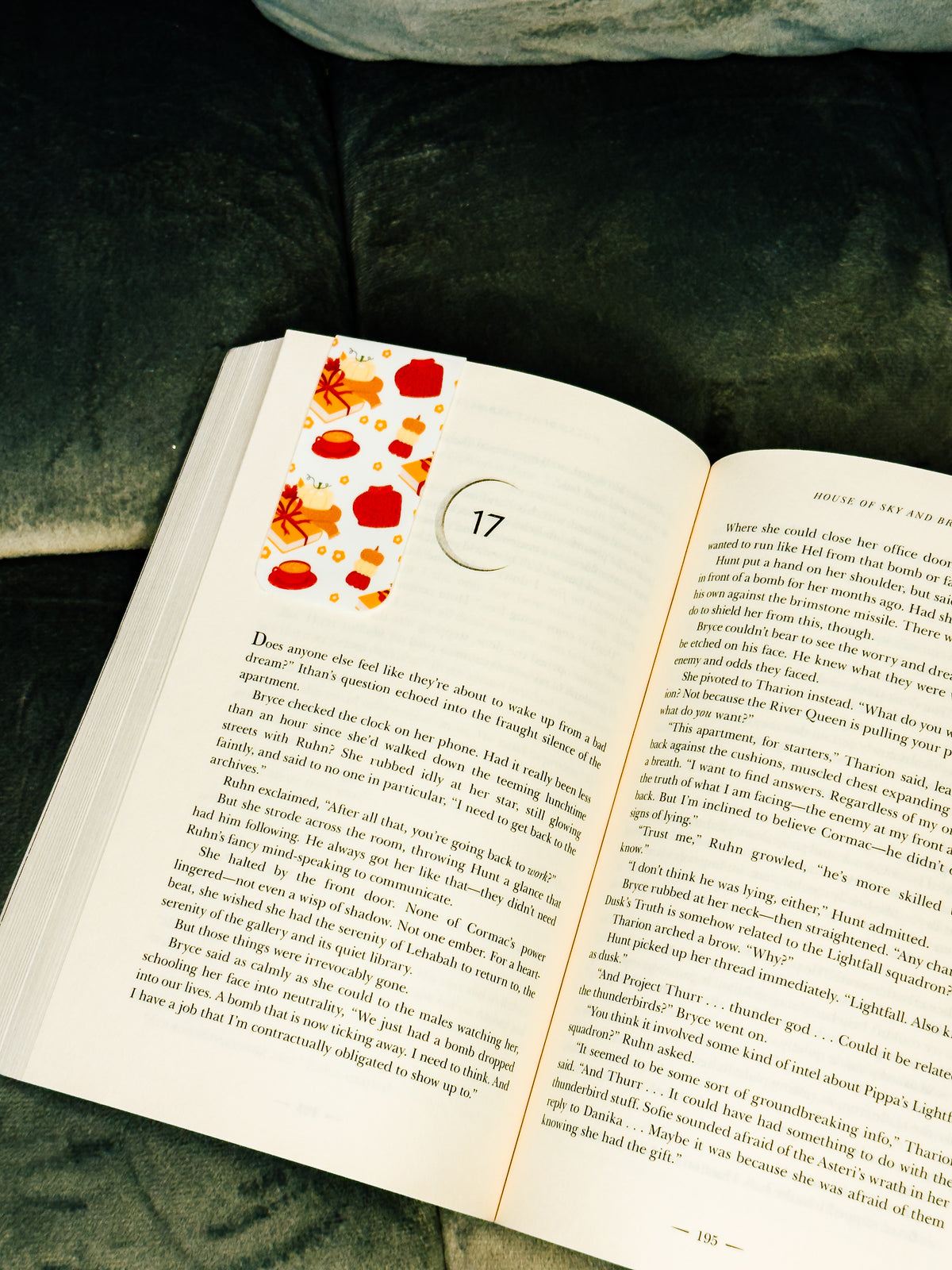Autumn Cozy Magnetic Bookmark