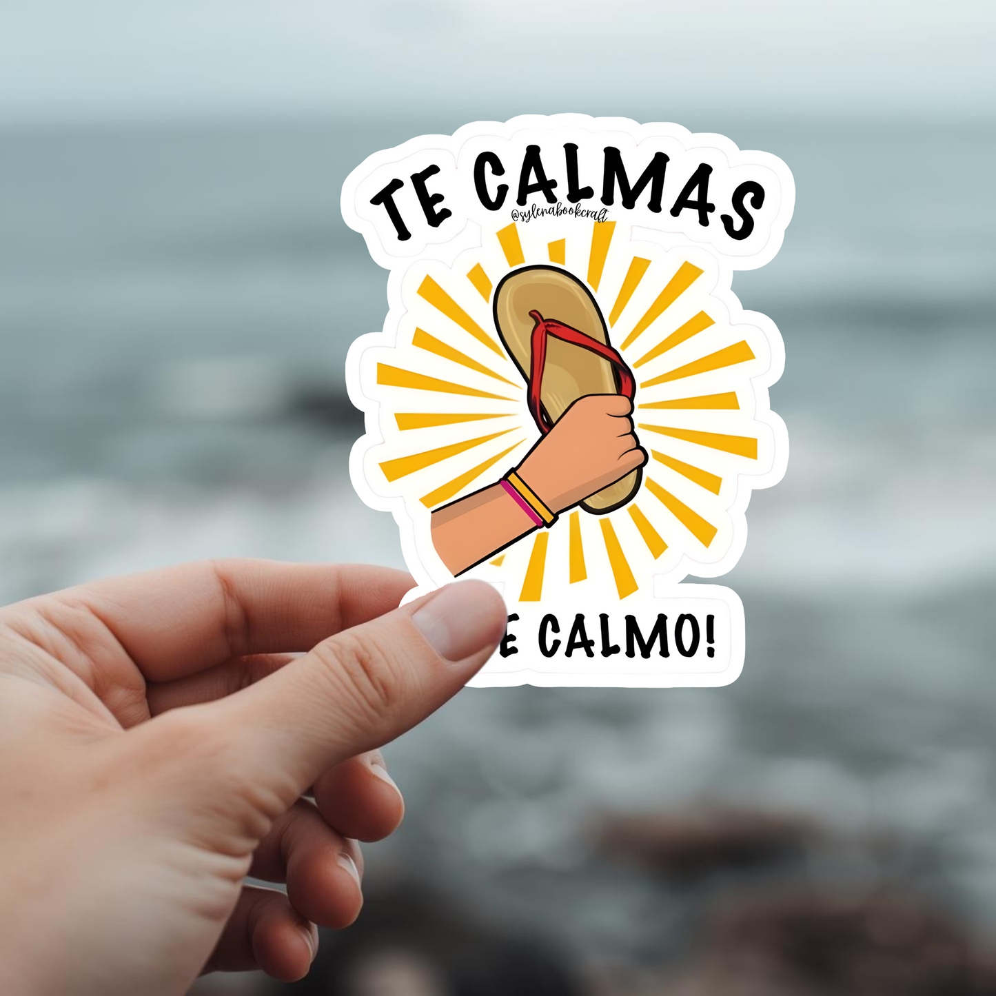 Te calmas o te calmo