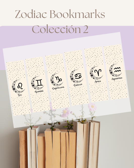 Zodiac Bookmark Colección 2