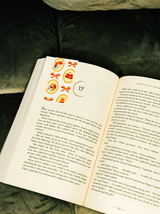 Bookish Bows Magnetic Bookmark