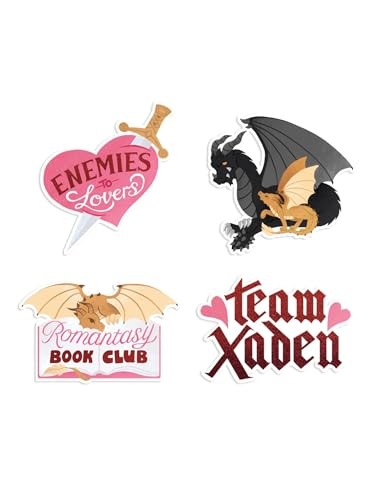 Pegatinas Fourth Wing Romantasy Paquete 2