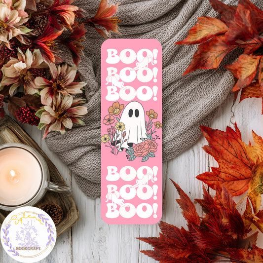 Pink Spooky Bookmark