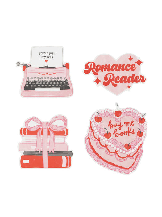 Pegatinas Fourth Wing Romantasy Paquete 1