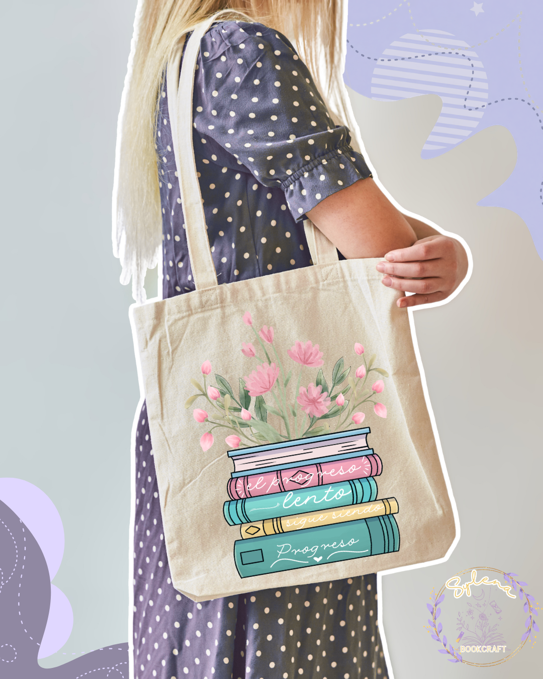 El progreso lento tambien es progreso Tote Bag