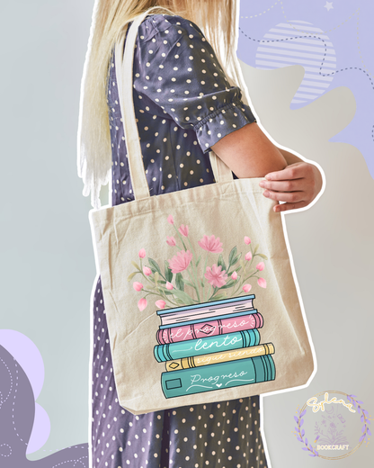 El progreso lento tambien es progreso Tote Bag