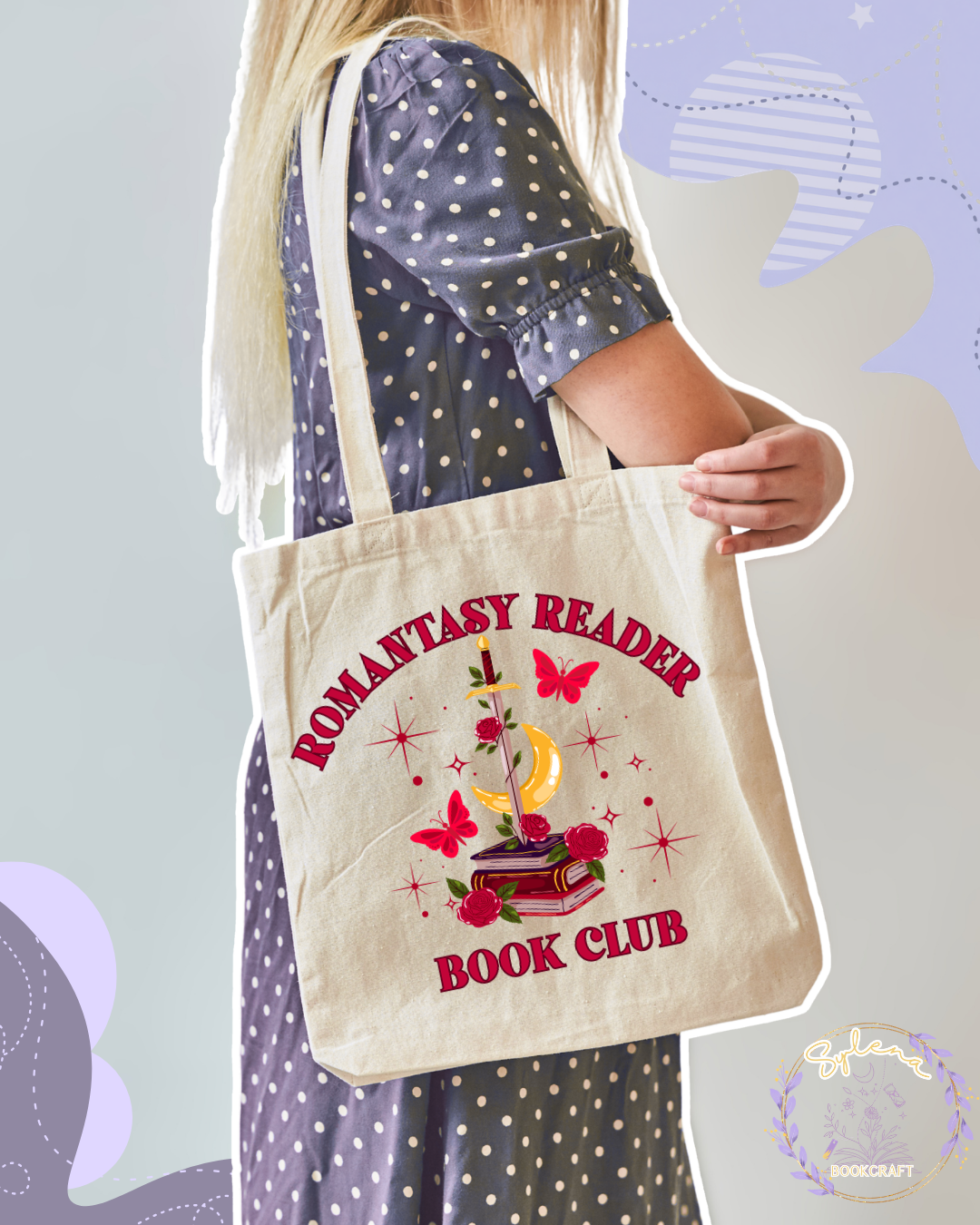 Romantasy Reader Book Club Tote Bag