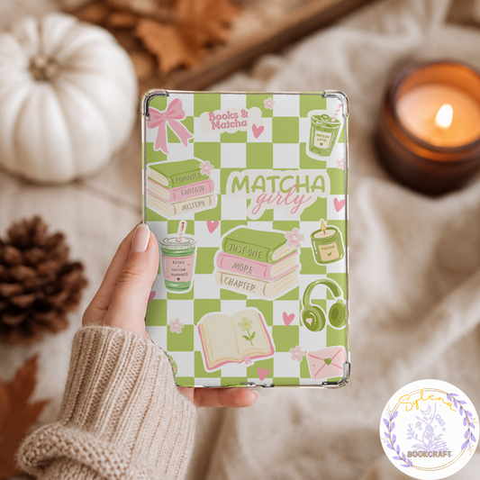 Kindle Insert – Matcha Girly