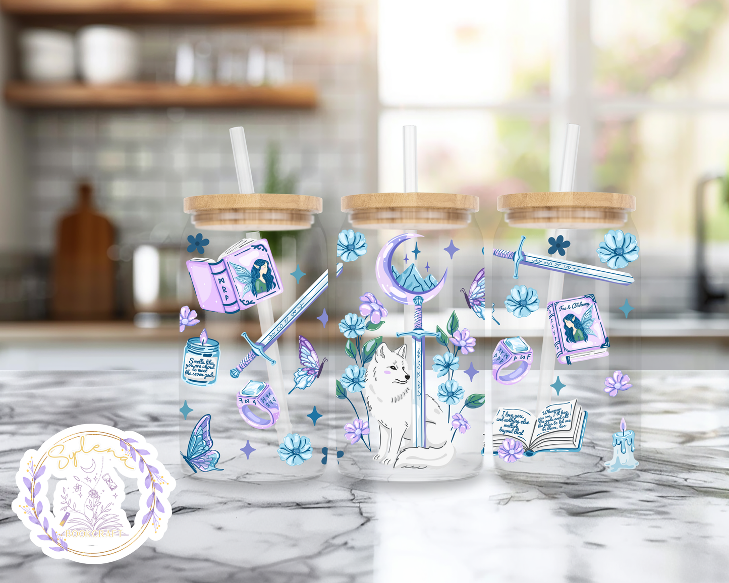 Celestial Glass Can