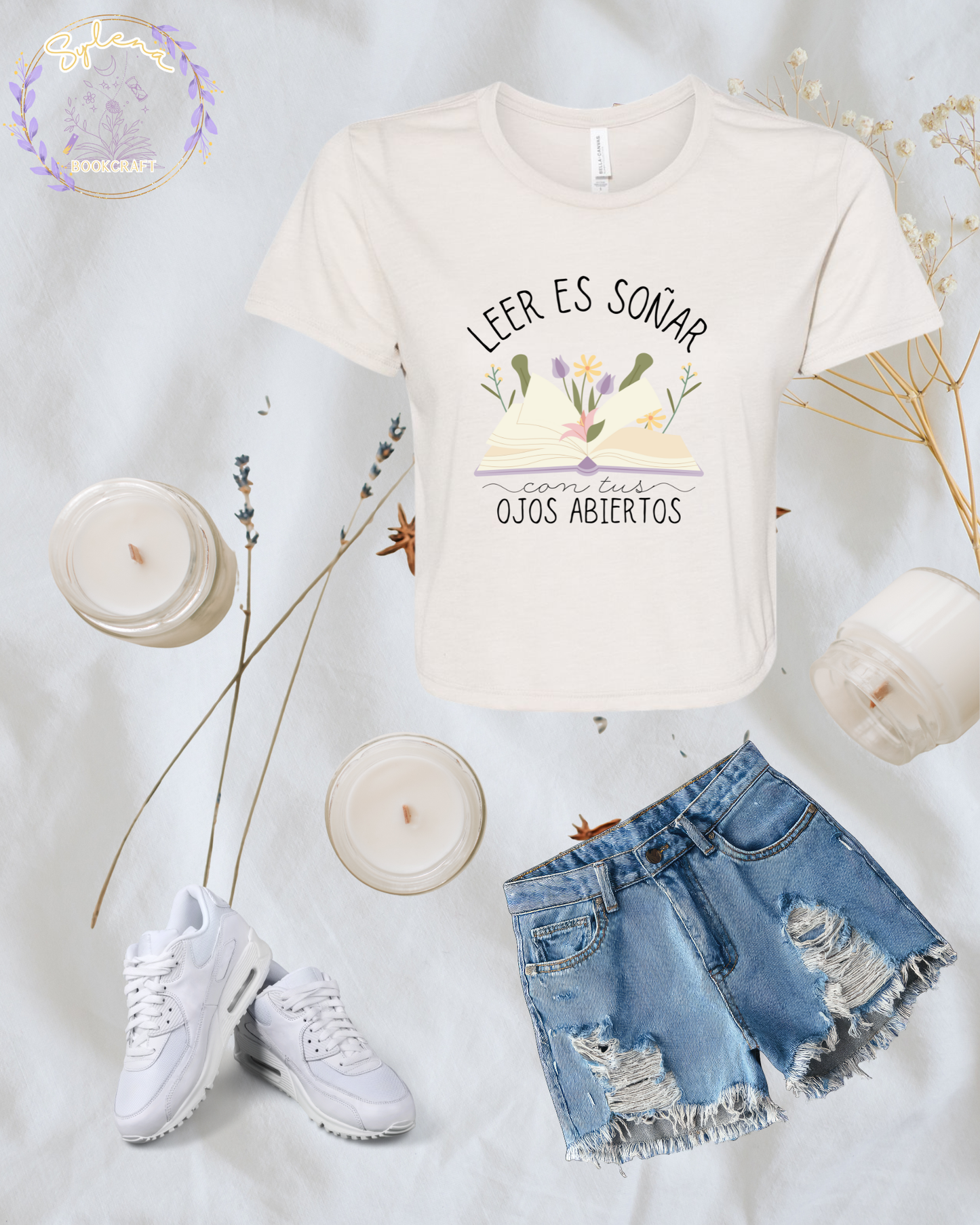 Leer es soñar con tus ojos abiertos Crop Top