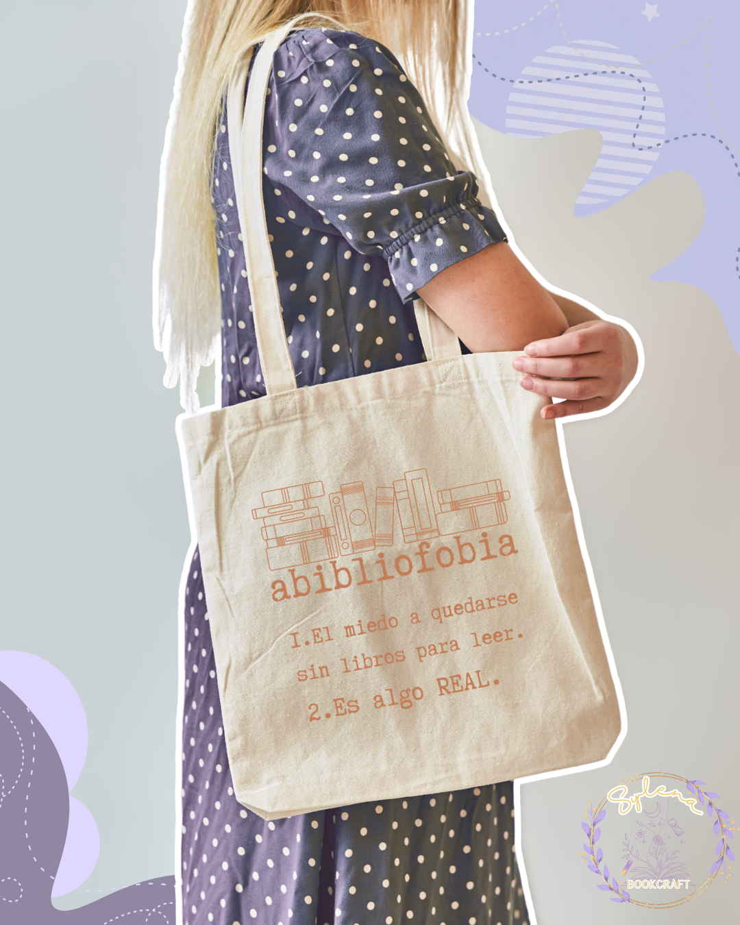 Abibliofobia Tote Bag