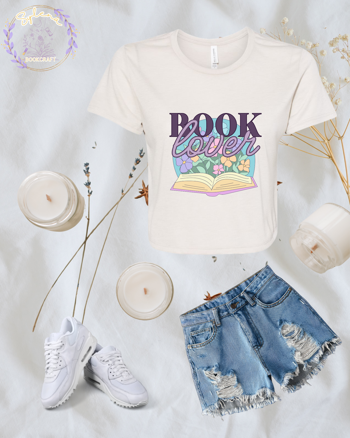 Book Lover Crop Top