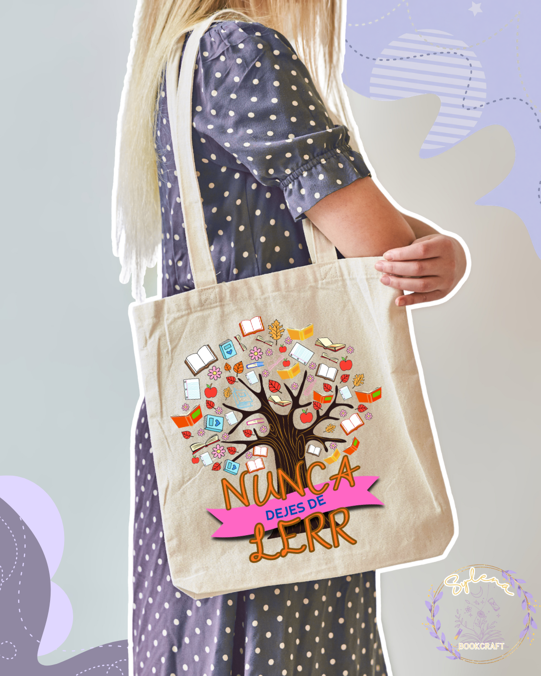 Nunca dejes de Leer Tote Bag