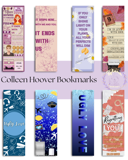 Colleen Hoover Bookmarks