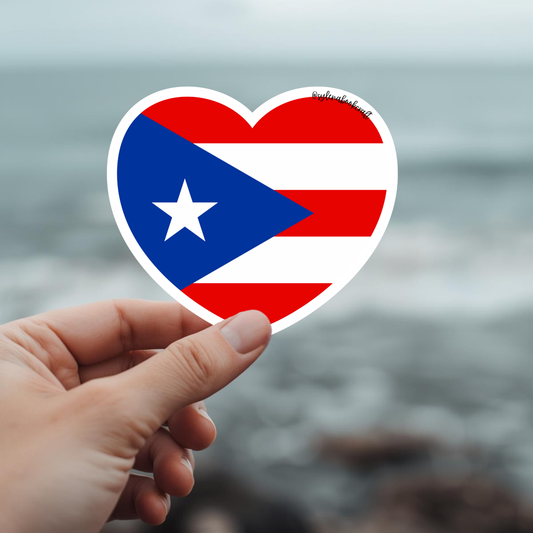 Corazón bandera