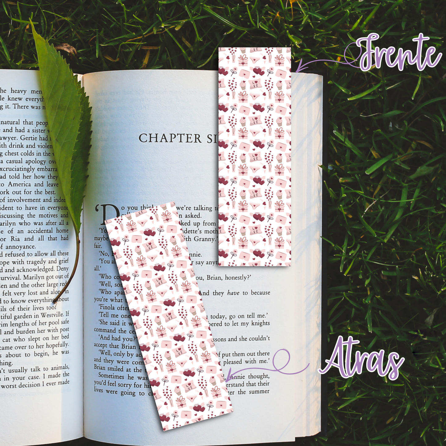 Bookmarks de San Valentín