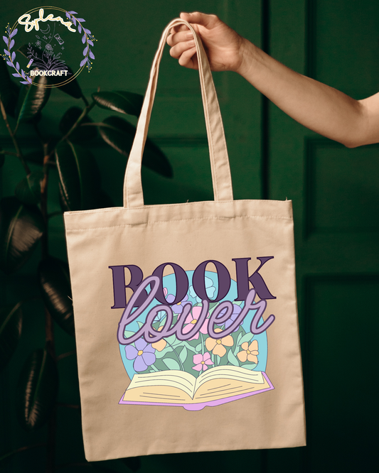 Book Lover Tote Bag