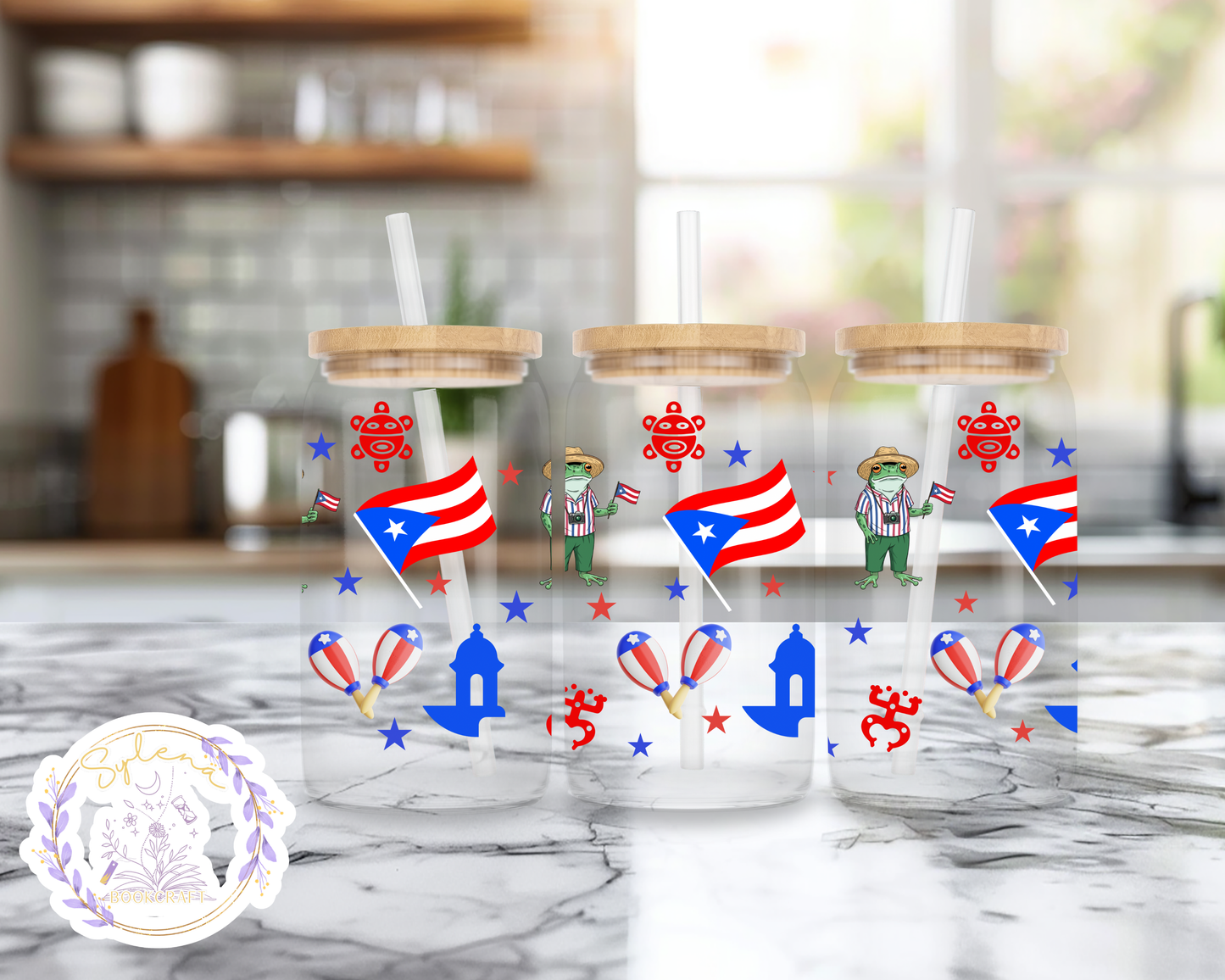 Puerto Rico Glass Can