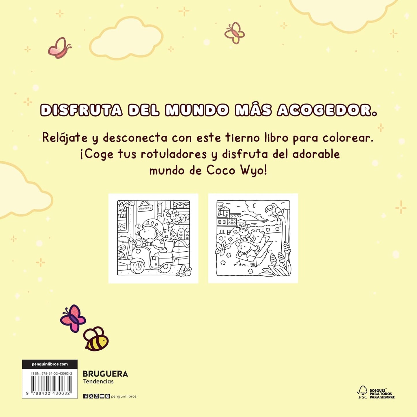 Abrazos blanditos. Un mundo cozy y adorable para colorear y relajarse ideal para niños y adultos (Spanish Edition)