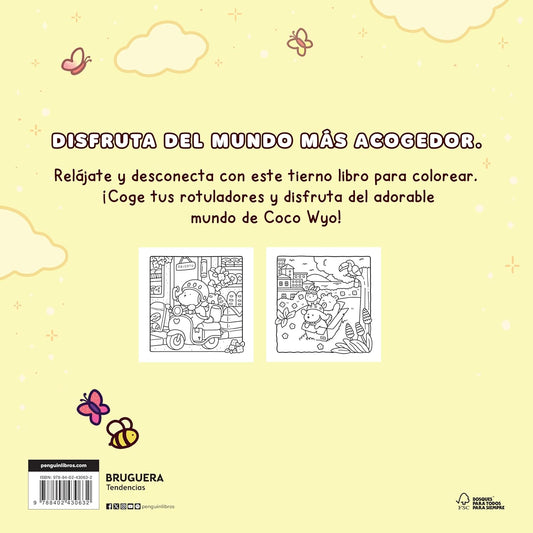 Abrazos blanditos. Un mundo cozy y adorable para colorear y relajarse ideal para niños y adultos (Spanish Edition)