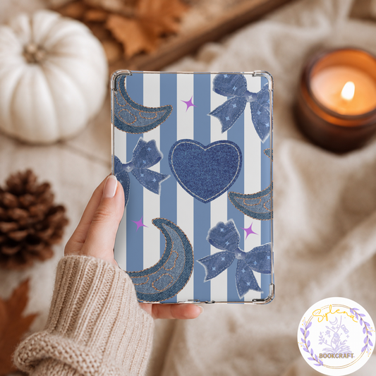 Denim Moon Kindle Insert