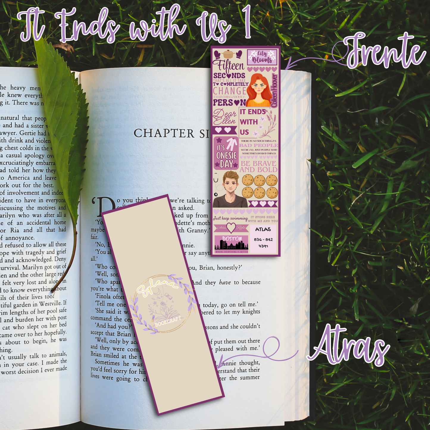 Colleen Hoover Bookmarks