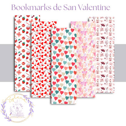 Bookmarks de San Valentín