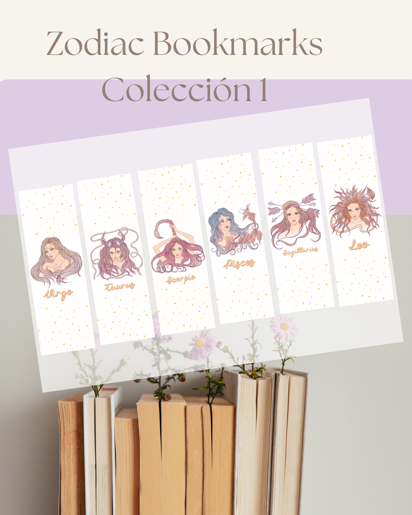Zodiac Bookmark Colección 1