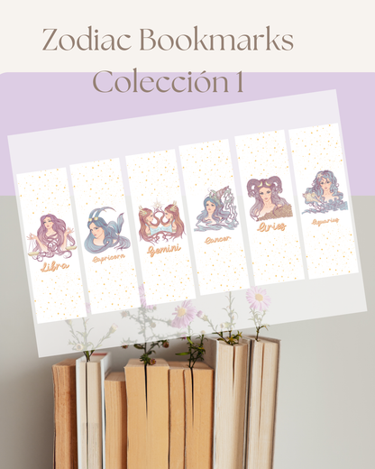 Zodiac Bookmark Colección 1