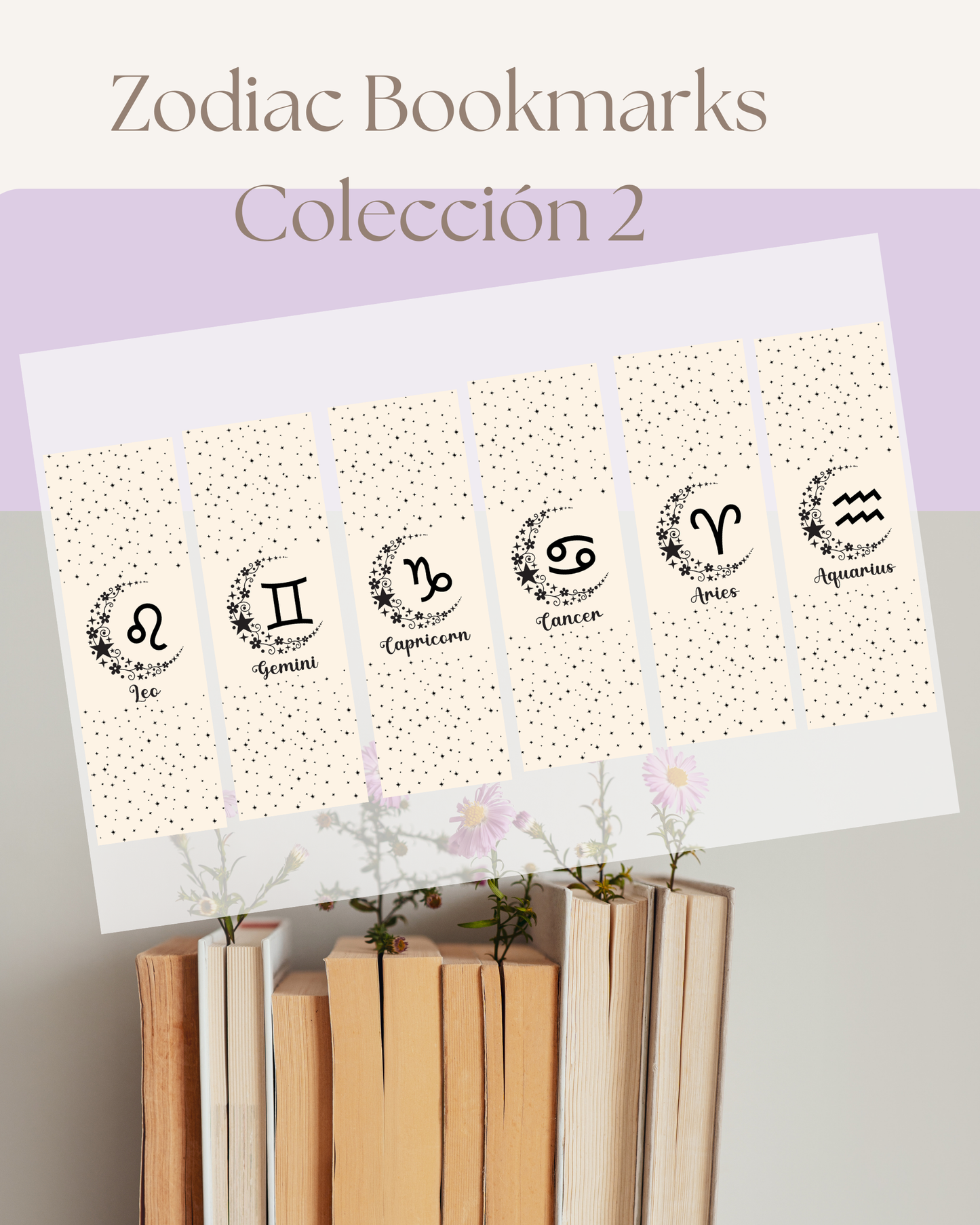 Zodiac Bookmark Colección 2